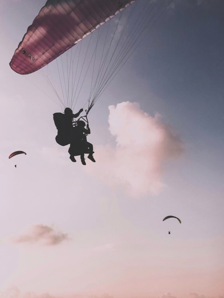 Baptême en parapente à La Réunion